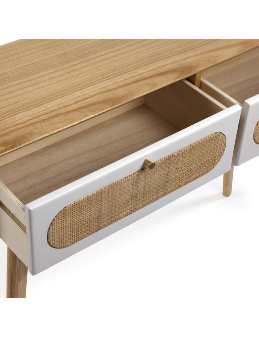 CONSOLE WITH 2 DRAWERS RACK MODEL 78x80.5x30cmm