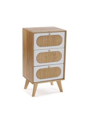 KOMMODE MIT 3 SCHUBLADEN REGAL MODELL 72x40x30cm