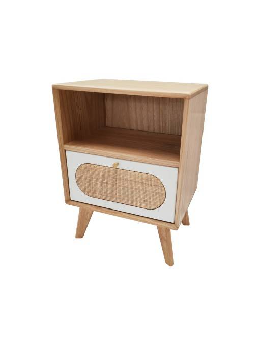 COMODA CON 1 CAJÓN MODELO RACK 54x40x30cm COMODA CON 1 CAJÓN MODELO RACK 54x40x30cm