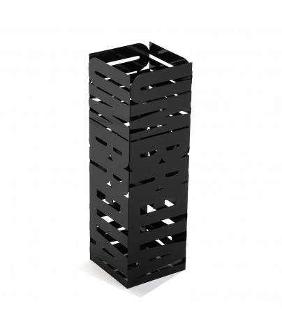Paragüero metálico “Unbrella” 49x15,5 cm - Negro