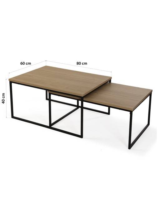 SET OF TWO LILI DARK MODEL SIDE TABLES SET OF TWO LILI DARK MODEL SIDE TABLES