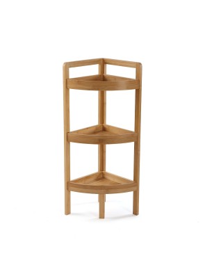 Bathroom furniture with 3 shelves, model Bamboo
