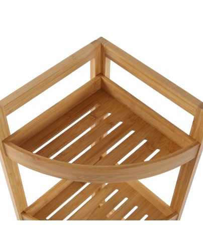 Badezimmermöbel mit 3 Regalen, Modell Bambus
