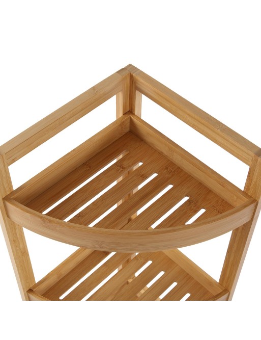 Meuble de salle de bain avec 3 étagères, modèle Bambou