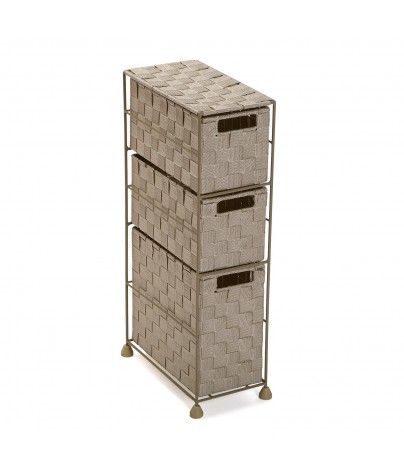 Möbelstuck für dein Badezimmer mit 3 Schubladen, model “Beige”