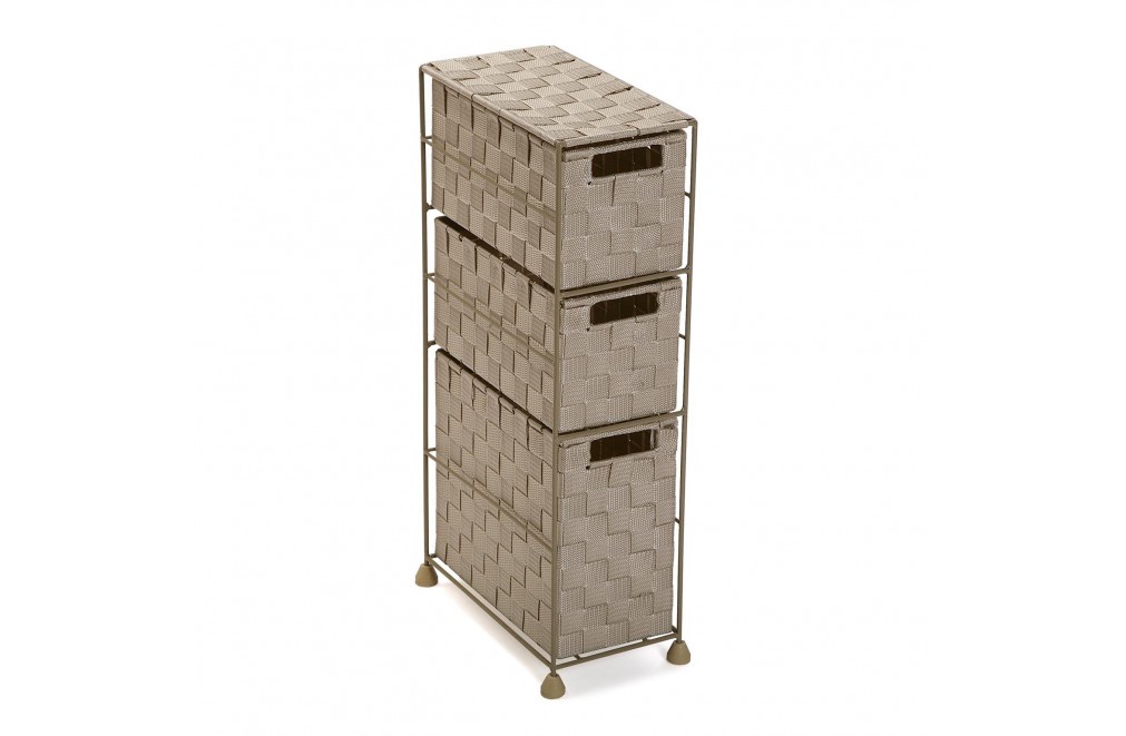 Möbelstuck für dein Badezimmer mit 3 Schubladen, model “Beige”