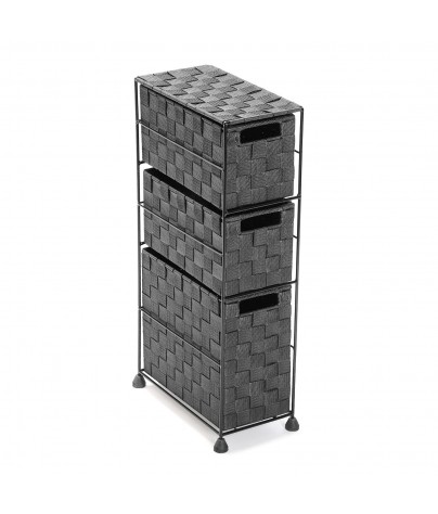 Möbelstuck für dein Badezimmer mit 3 Schubladen, model “Grau”