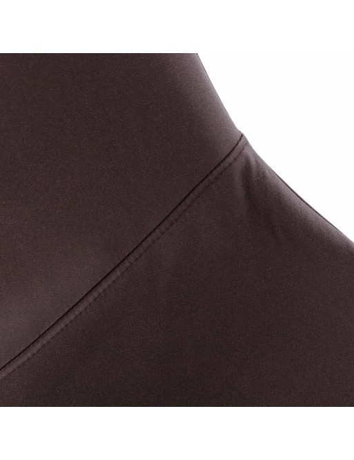 Four Kitchen chairs, Poli model (Brown)