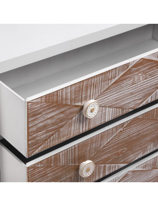 Chest with 3 drawers, model Pine