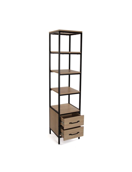 Shelf with 5 shelves and 2 drawers Shelf with 5 shelves and 2 drawers