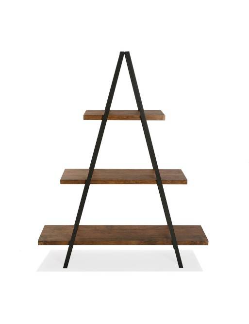 Étagère ou bibliothèque en métal avec 3 étagères. Modèle Alpha Étagère ou bibliothèque en métal avec 3 étagères. Modèle Alpha