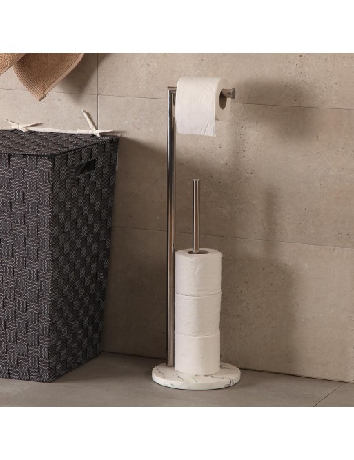 Bathroom roll holder. Steel model 2