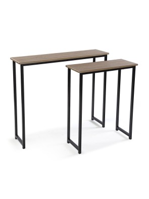 SET OF 2 CONSOLE TABLES. ADEL MODEL