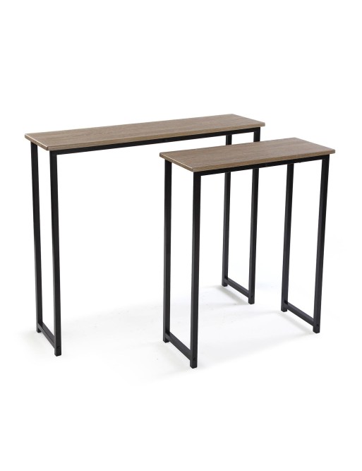 SET OF 2 CONSOLE TABLES. ADEL MODEL