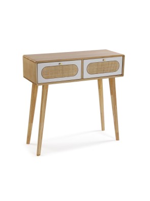 CONSOLE AVEC 2 TIROIRS RACK MODÈLE 78x80.5x30cmm