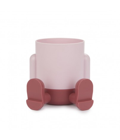 Portalápices o Lapicero de plástico color rosa