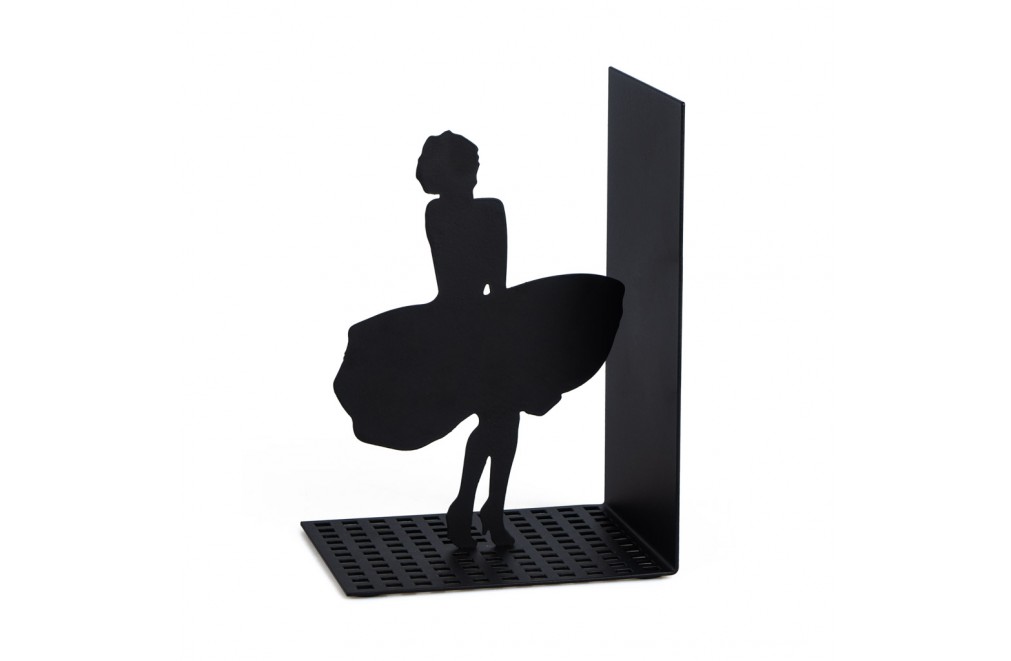 Metal book stand 16x10x12 cm. Model Marilyn