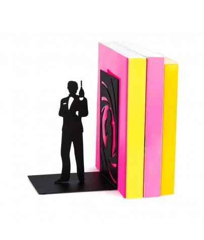 Metal book stand 17x10x12 cm. Model Agent