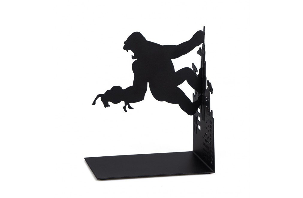 Buchstützen aus metall 17x10x14 cm. Modell Kong
