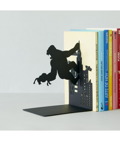 Sujeta libros metálico 17x10x14 cm. Modelo Kong