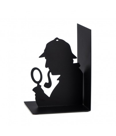 Buchstützen aus metall 17x10x12 cm. Modell Sherlock