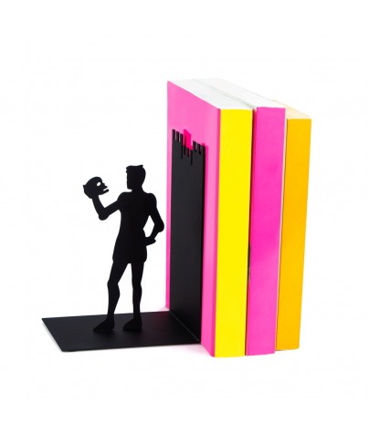 Metal book stand 17x10x12 cm. Model Hamlet