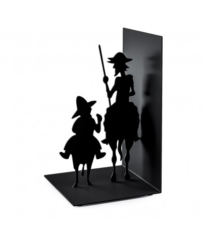 Serre-livres métalliques 17x10x10 cm. Modèle Don Quijote