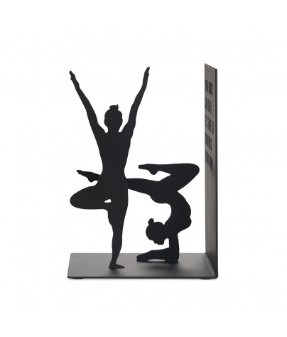Buchstützen aus metall 17x12x10 cm. Modell Yoga