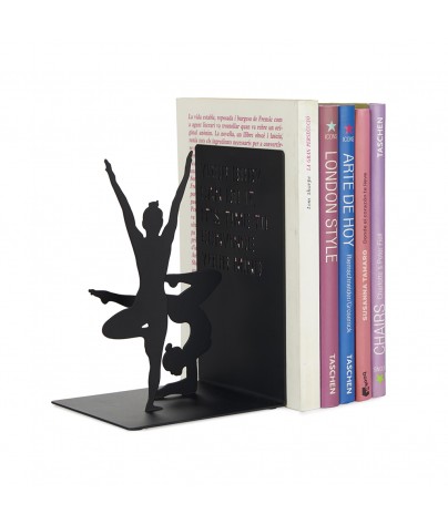 Sujeta libros metálico 17x12x10 cm. Modelo Yoga