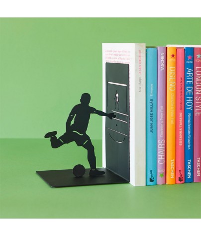 Metal book stand 17x11x10 cm. Model Football