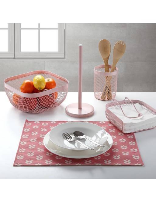 PORTE-ROULEAU DE PAPIER TOILETTE ROSE 30 CM PORTE-ROULEAU DE PAPIER TOILETTE ROSE 30 CM