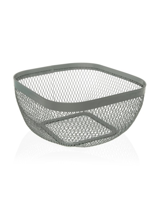 CORBEILLE À FRUITS GRISE 26,5 cm CORBEILLE À FRUITS GRISE 26,5 cm
