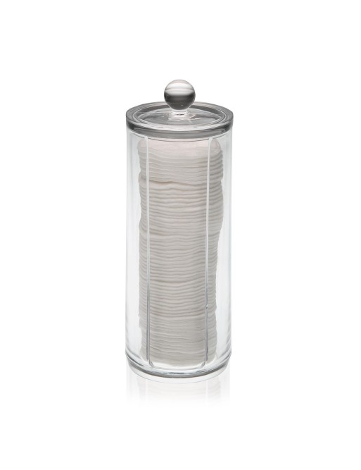 TRANSPARENT BOX FOR THE STORAGE OF COSMETICS