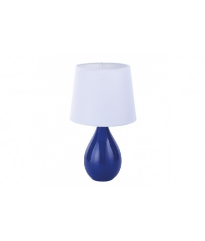 BLUE STAMP TABLE LAMP