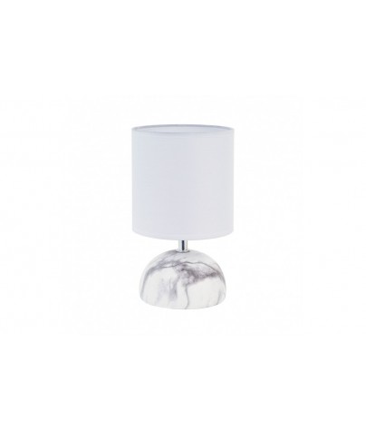 WHITE TABLE LAMP 23,5X14X14 CM