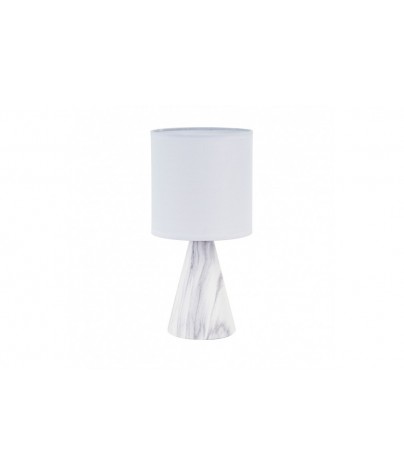 WHITE TABLE LAMP TULIPA MODEL