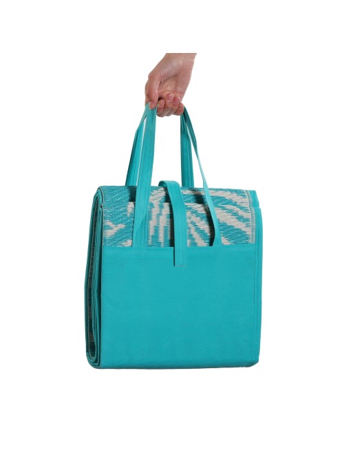 TURQUOISE BLUE PICNIC RUG