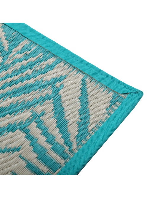 ALFOMBRA PARA PICNIC MODELO AZUL TURQUESA