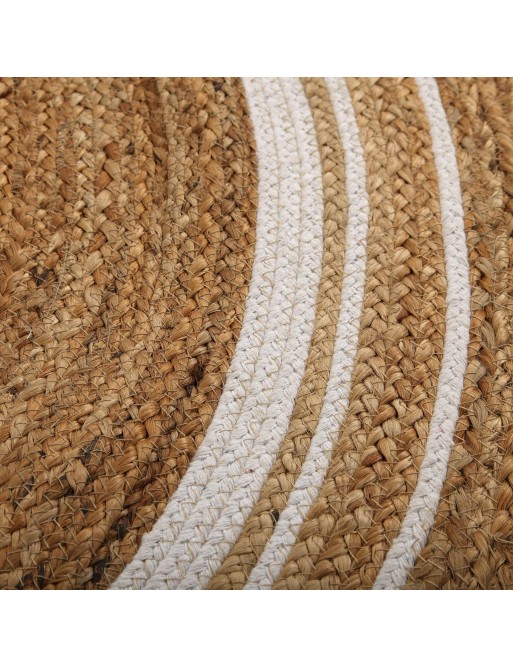 CARPET IN TERRACOTTA COLOR CROSS MODEL 120X180 cm