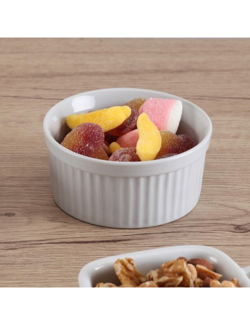 APERITIF BOWL WHITE 10.5x4.8 cm