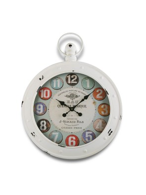 RELOJ DE PARED METALICO MODELO EAU 79X60 CM