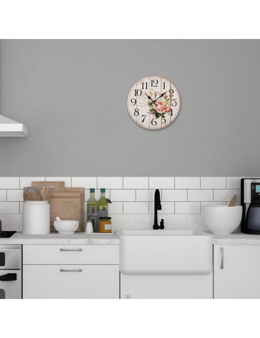 HORLOGE MURALE 28CM MODÈLE AMELIST