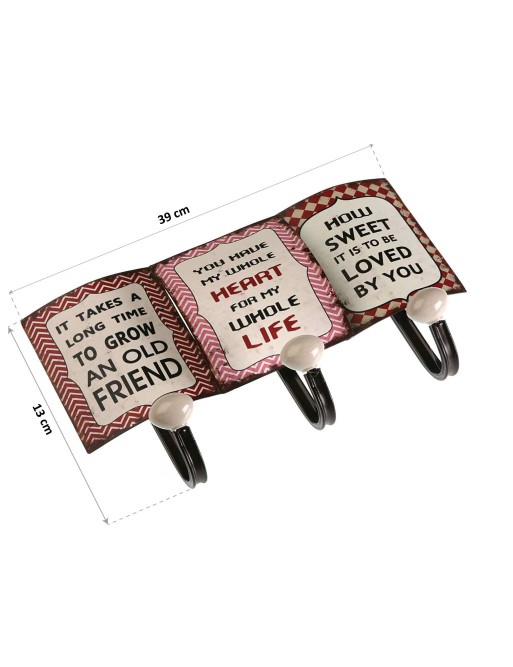 THREE HOOKS HANGER. MODEL 12