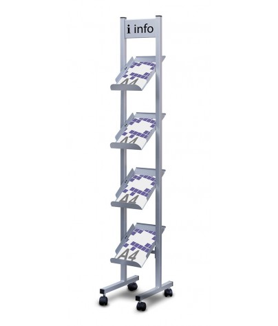 Front facing display stands  for magazines and catalogues