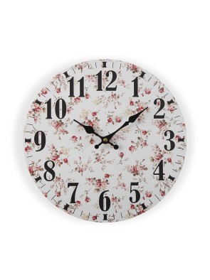 HORLOGE 28CM. MODÈLE ROSE