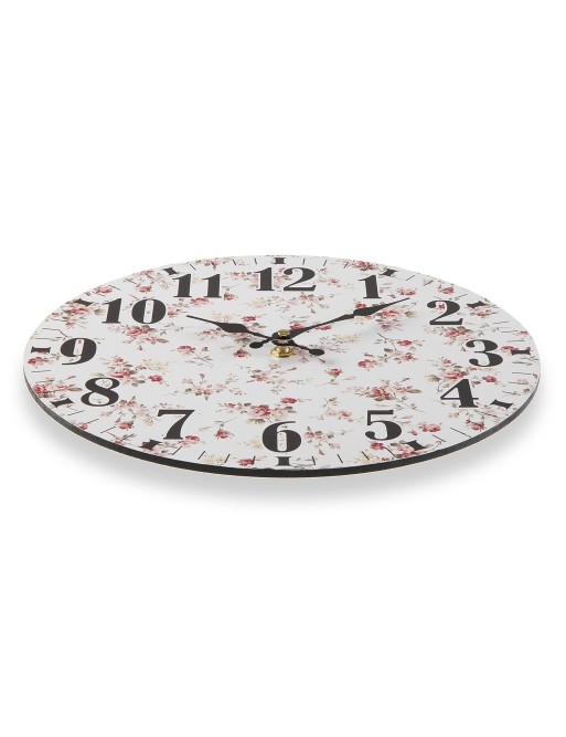 WALL CLOCK 28CM. MODEL ROSE WALL CLOCK 28CM. MODEL ROSE