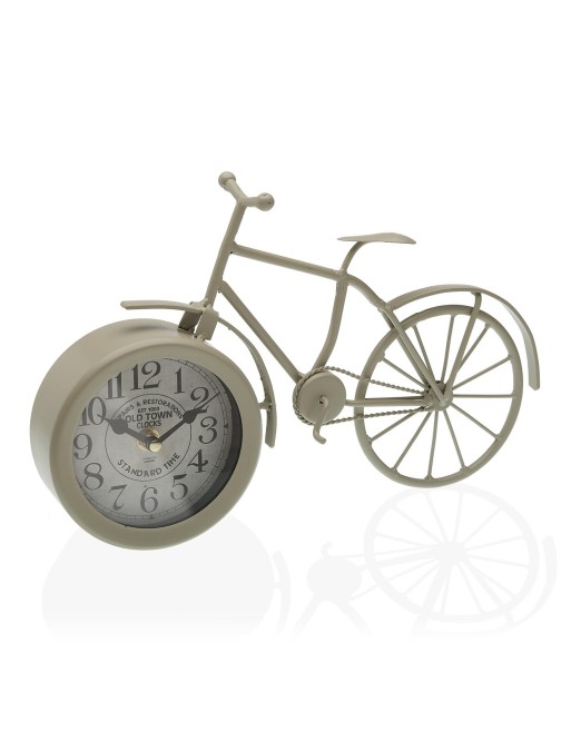 RELOJ SOBREMESA COLOR GRIS MODELO BICI RELOJ SOBREMESA COLOR GRIS MODELO BICI