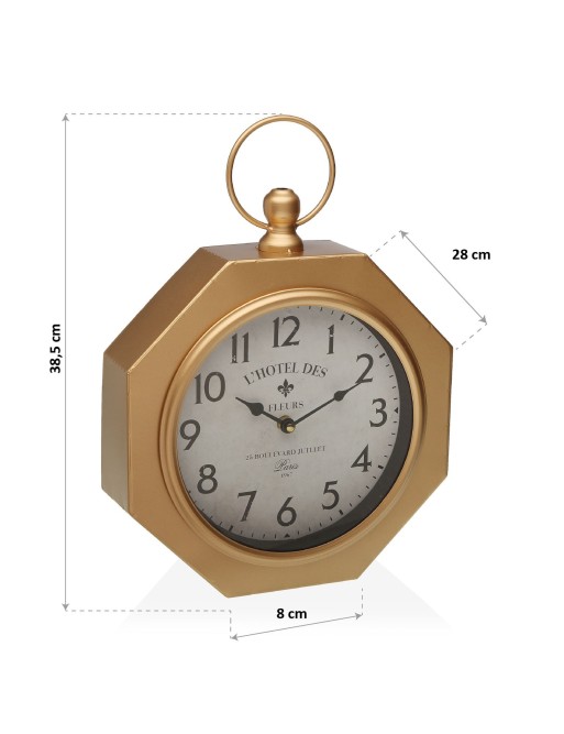 GOLDENE UHR MODELL FLEURS