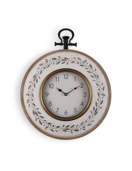 RELOJ PARED DE MADERA MODELO VITRI