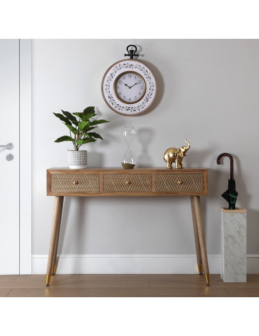 WOOD CLOCK 60CM. MODEL VITRI